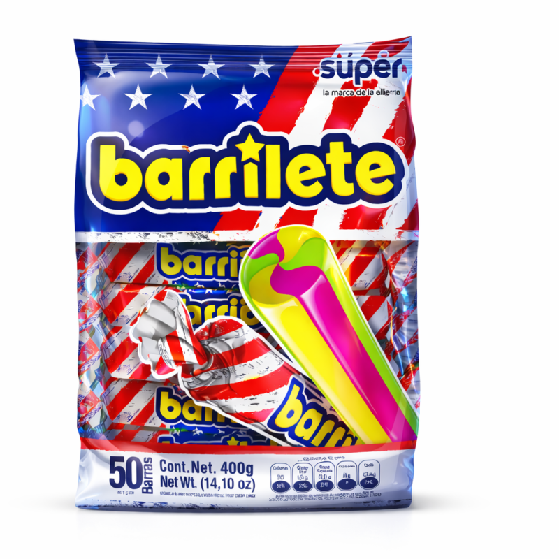 Barrilete Display x 50