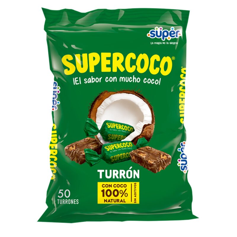 Supercoco Turron Display x 50